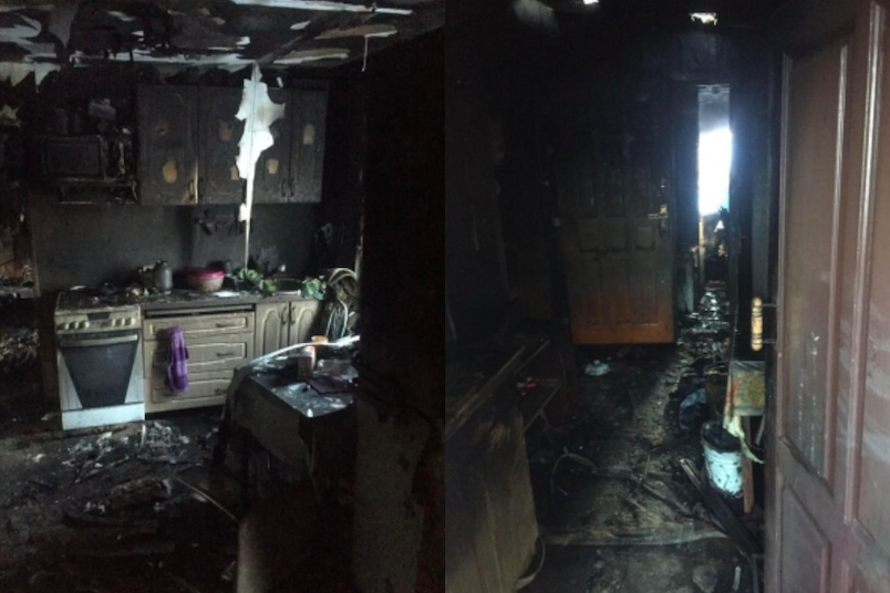 Фото 46-летний мужчина погиб в пожаре под Новосибирском 2